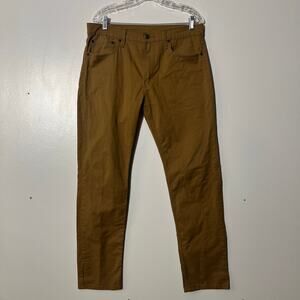 Levi’s 502 Chino Slim Straight Brown Casual Pants Men’s Size 33x32